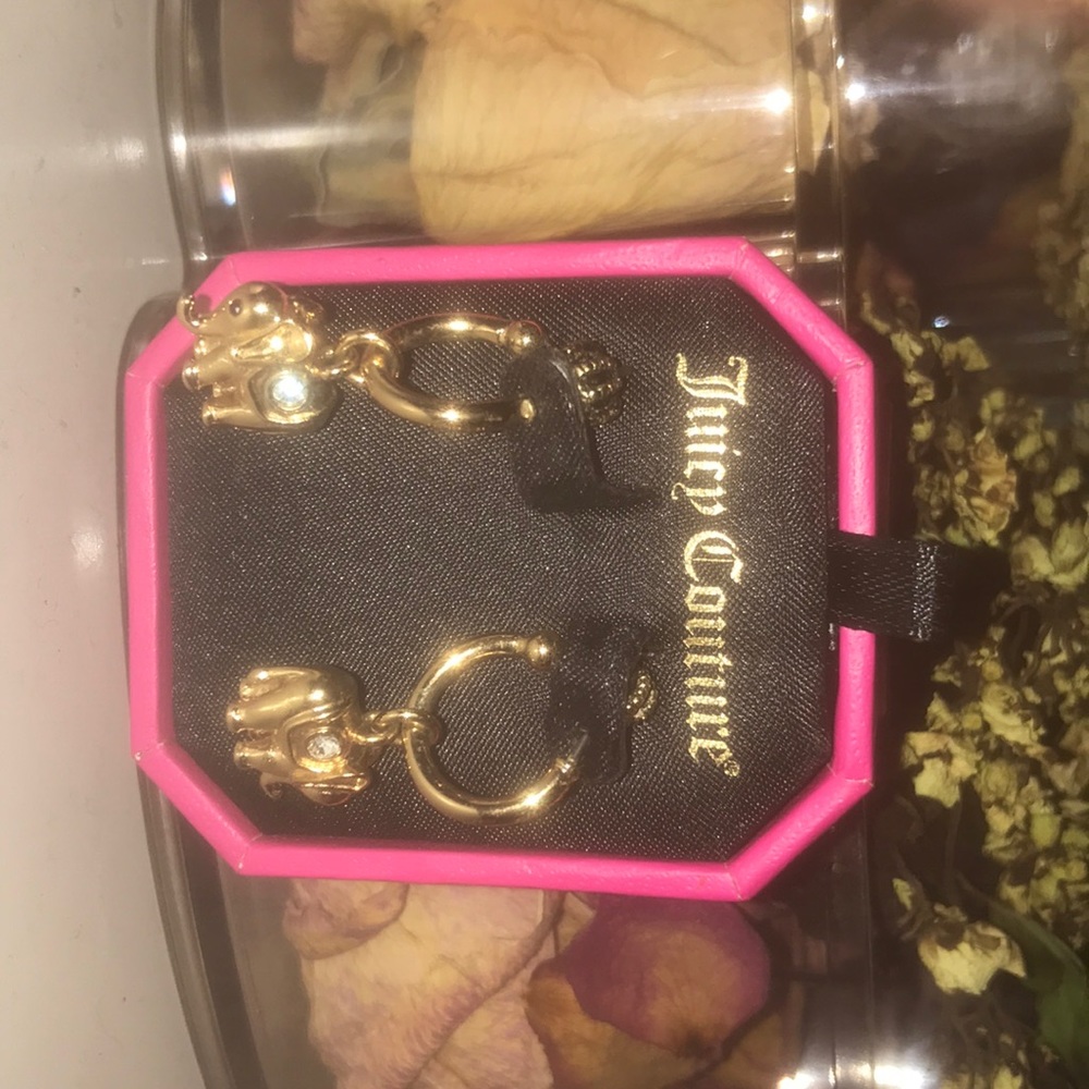 Juicy Couture Elephant Earrings